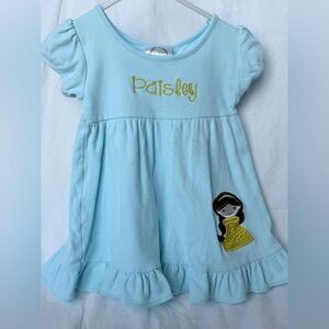 “Paisley” Dress with Princess Belle